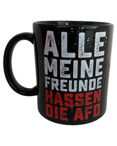 ZSK 'Alle meine Freunde' Tasse schwarz