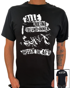 ZSK 'Freund:innen hassen die AFD' Unisex Shirt