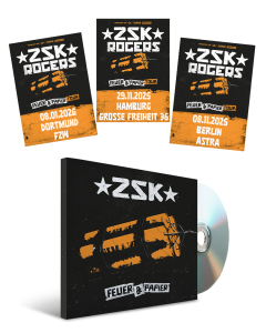 ZSK 'Feuer und Papier' CD + Ticket Bundle