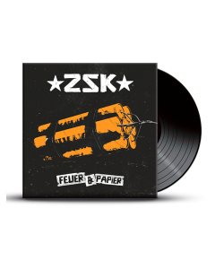 ZSK 'Feuer und Papier' Vinyl Schwarz