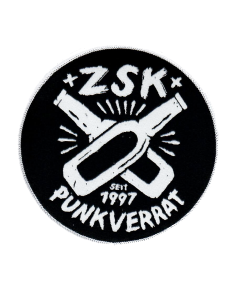 ZSK 'Punkverrat' Aufnäher Rund