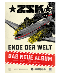 ZSK 'Ende der Welt' Poster