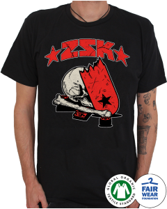 ZSK 'Skate' Unisex Shirt mit "Glow in the dark" - Effekt