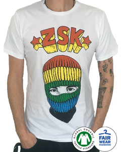 ZSK '1000 Farben' Unisex Shirt weiss