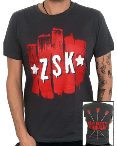 ZSK 'Make Racists Afraid Again' grey Unisex Shirt  
