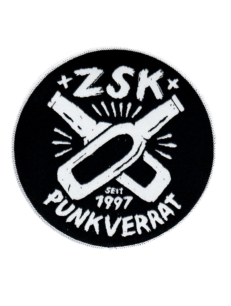 ZSK 'Punkverrat' Aufnäher Rund