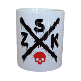 ZSK 'Cross' Tasse weiß