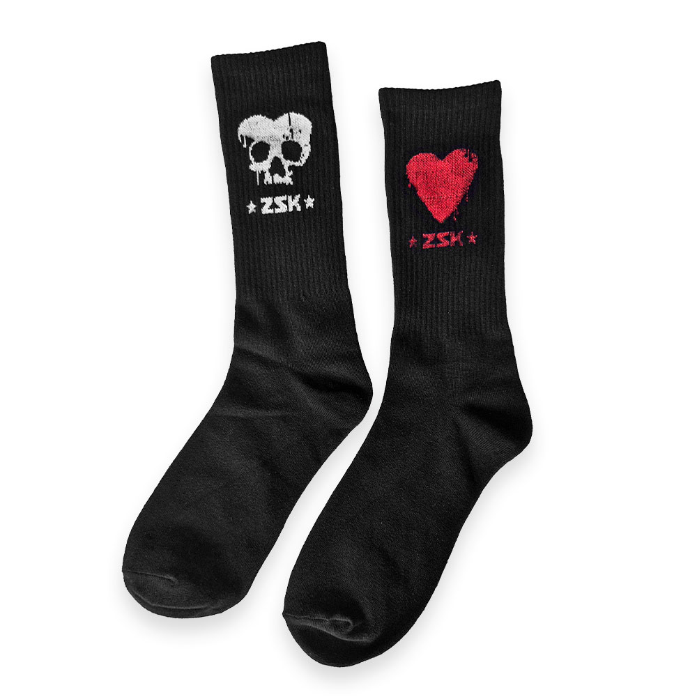 ZSK 'HassLiebe' Socken