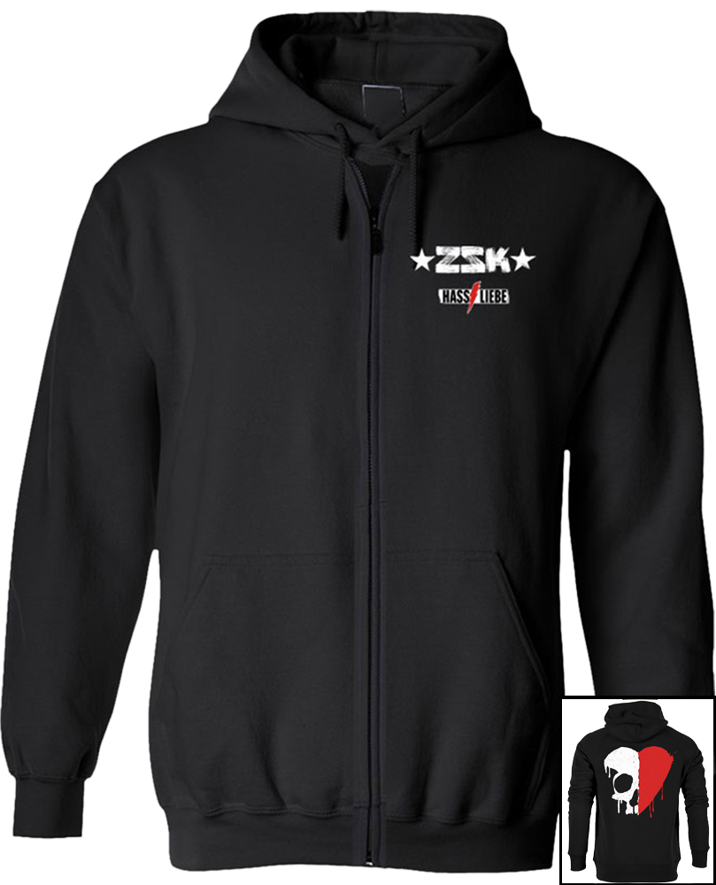 ZSK 'HassLiebe' Zipper