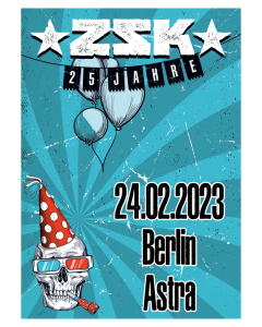 ZSK Eintrittskarte '24.02.23' Berlin
